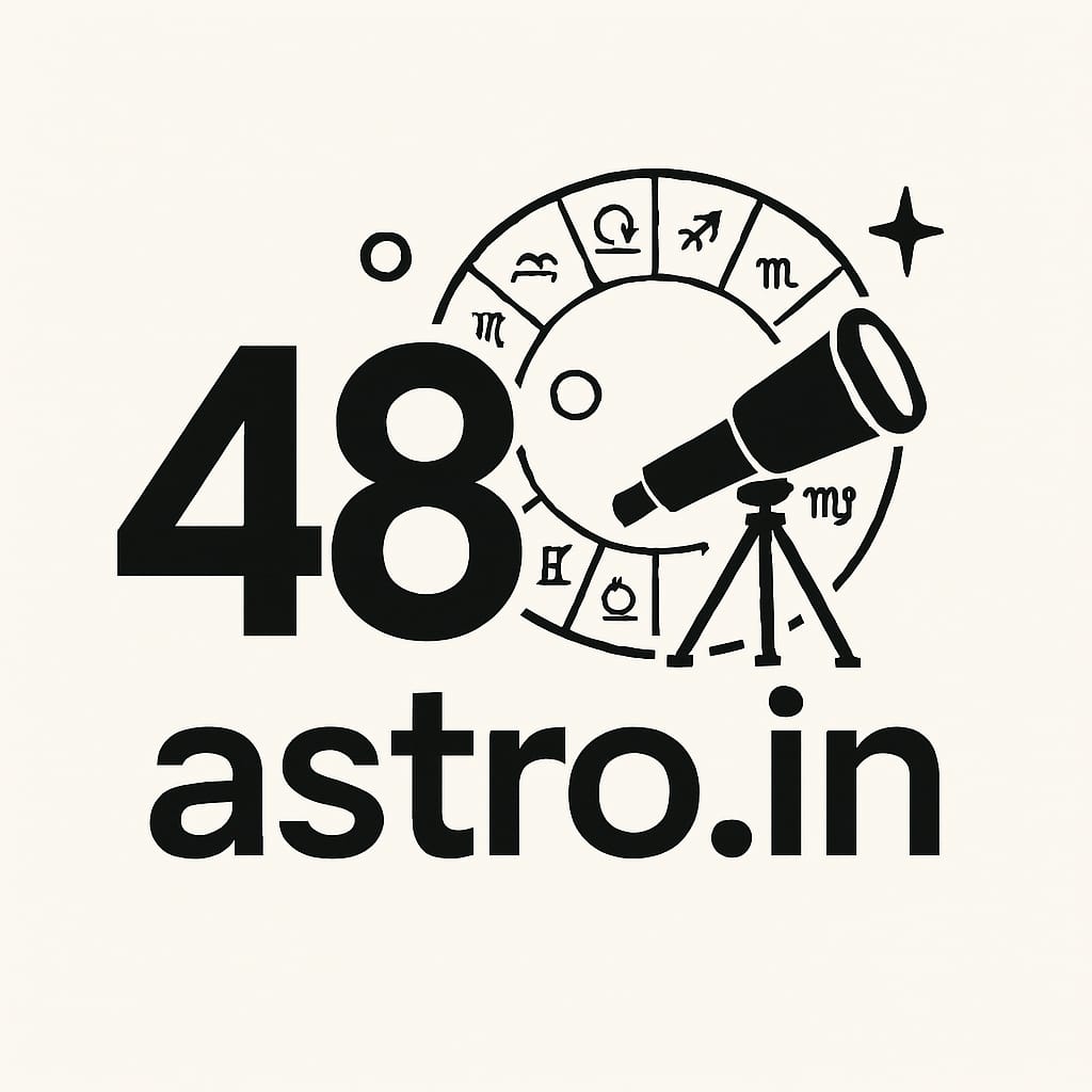 hero-img-01 The 48astro.in logo features astrology symbols and a telescope, symbolizing the website’s focus on personalized astrology guidance and consultations. 48astro.in provides direct, honest, and practical astrology sessions for career, relationships, health, and life decisions.